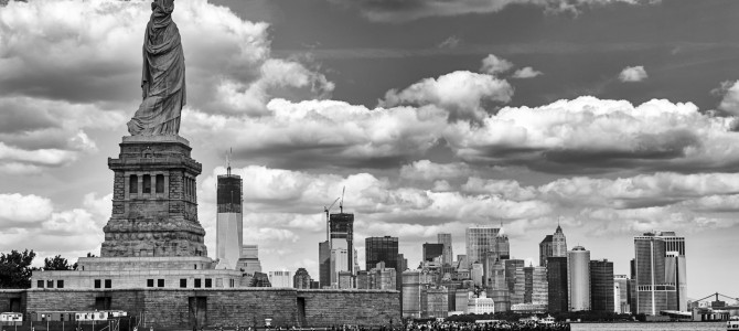 View of statue of liberty from new york harbor new york u s View of statue of liberty from new york harbor new york u s